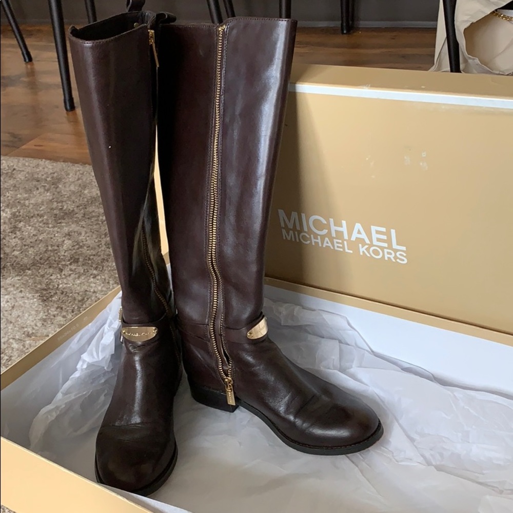 Like New Michael Kors Arley Riding Boots